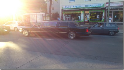 Stretch-Limo in Spandau
